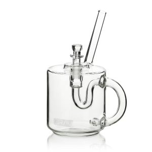 Bubbler Coffee Mug – Clear – Grav Labs