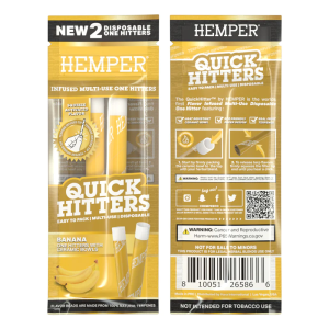 Pack 6×5 Quick Hitter multiuso sabores x2 – Hemper